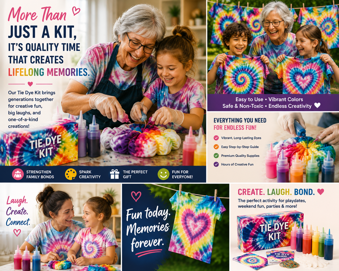 Tie Dye Kit - Free Spirited