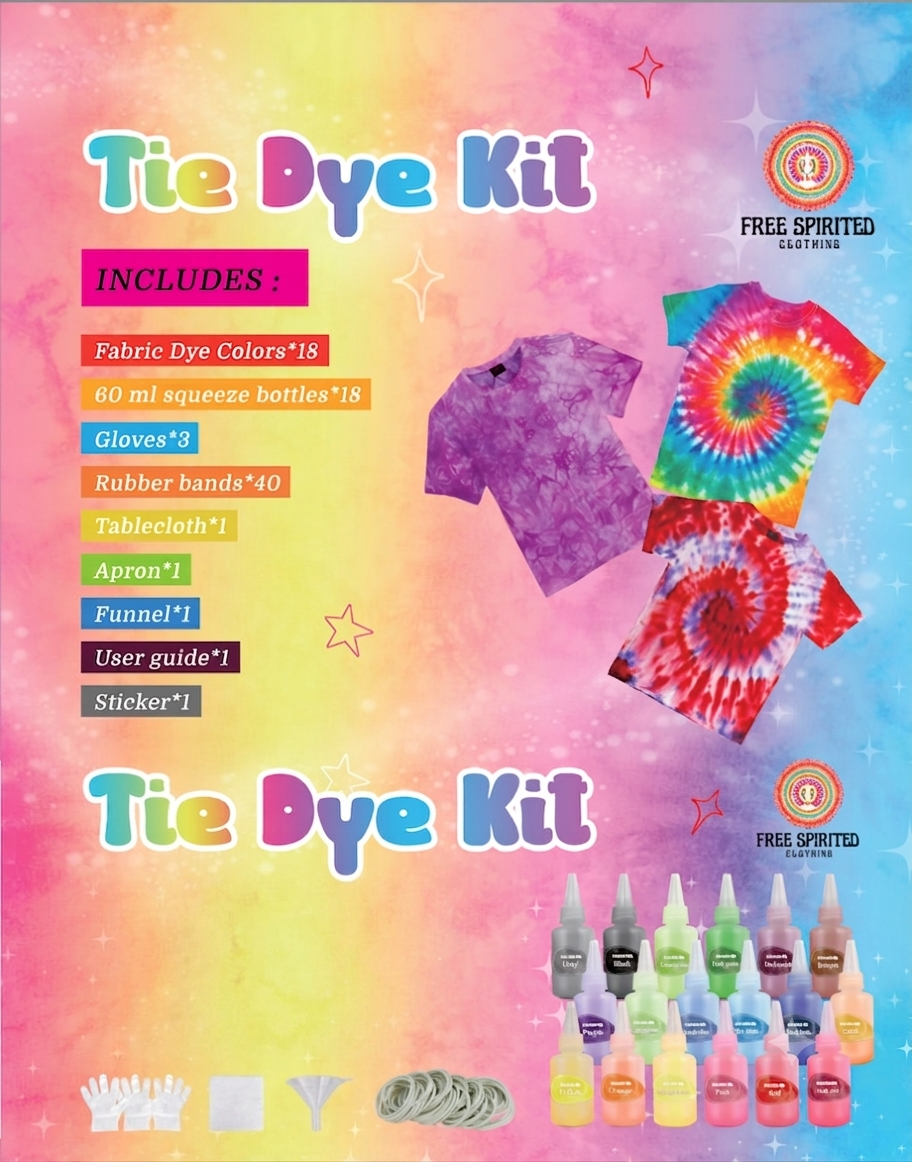 Tie Dye Kit - Free Spirited