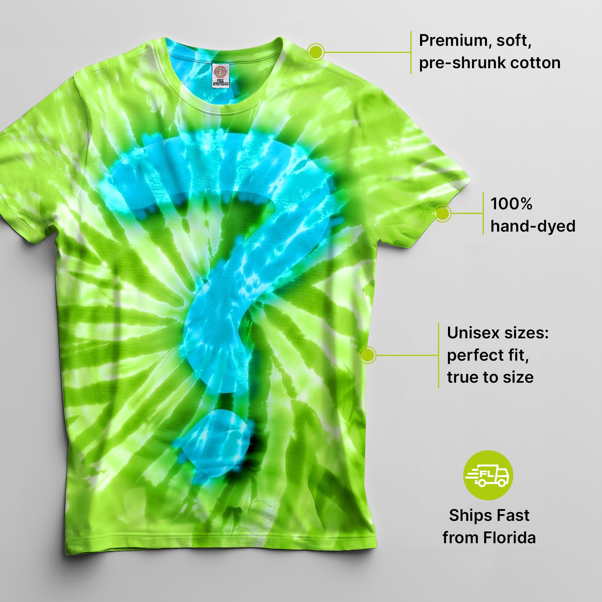 Tie Dye Mystery Tee - Free Spirited