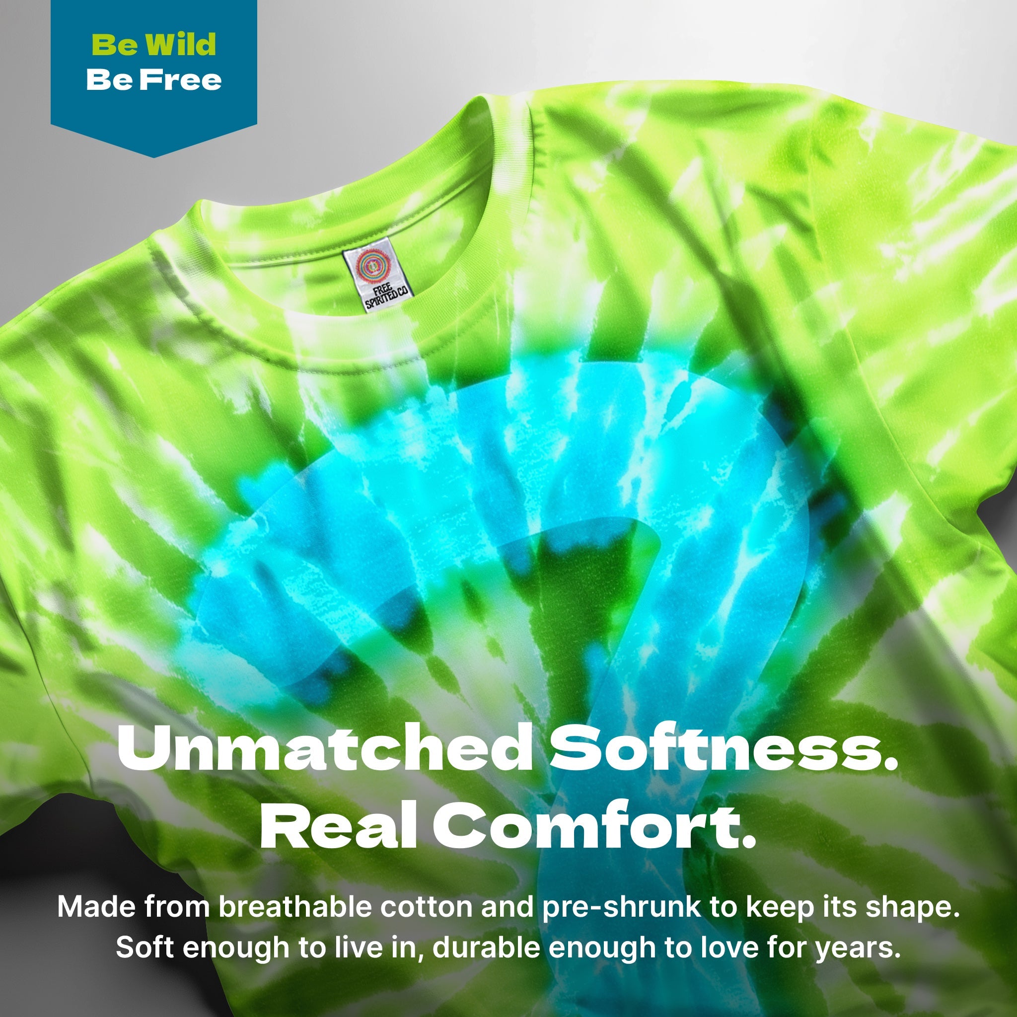 Tie Dye Mystery Tee - Free Spirited