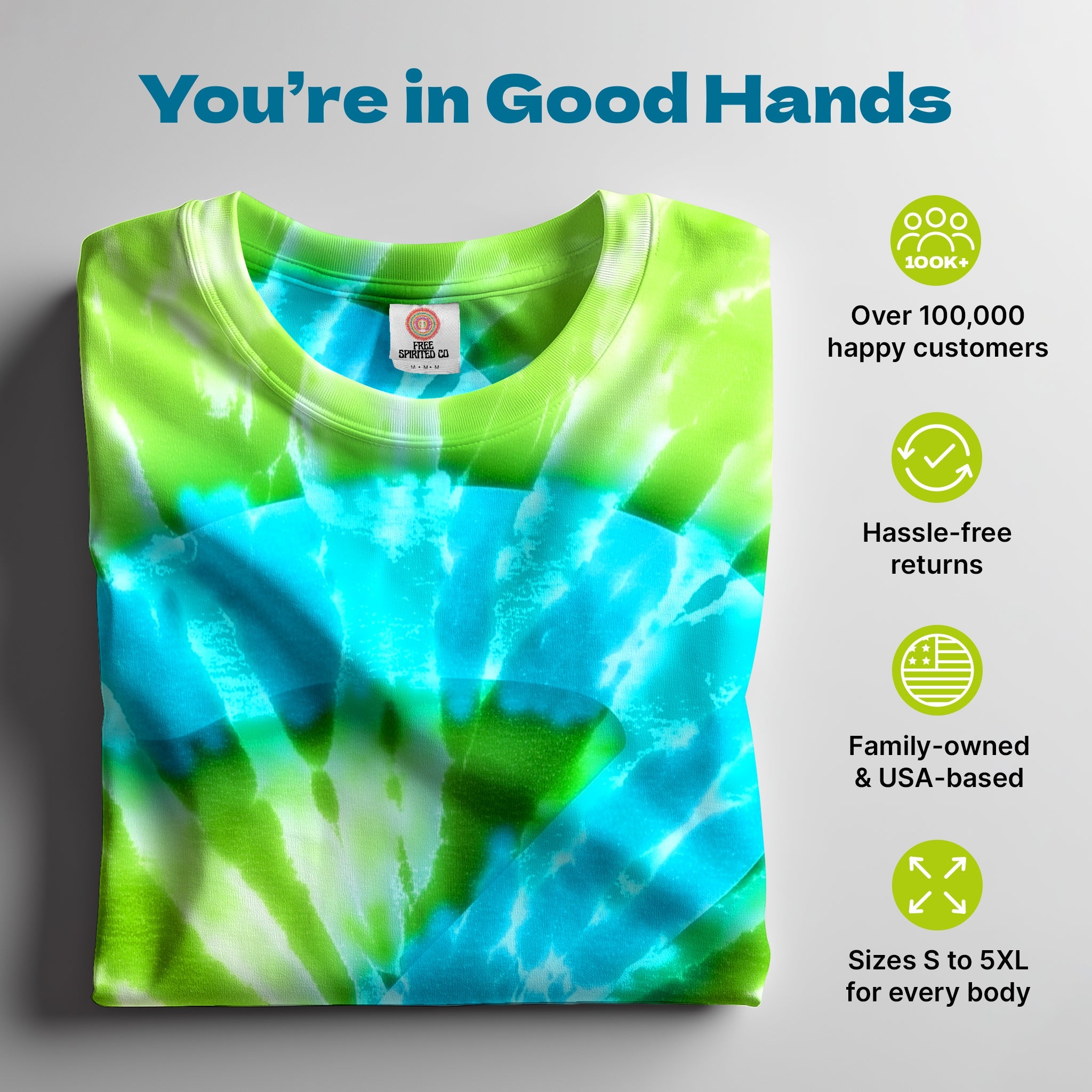 Tie Dye Mystery Tee - Free Spirited