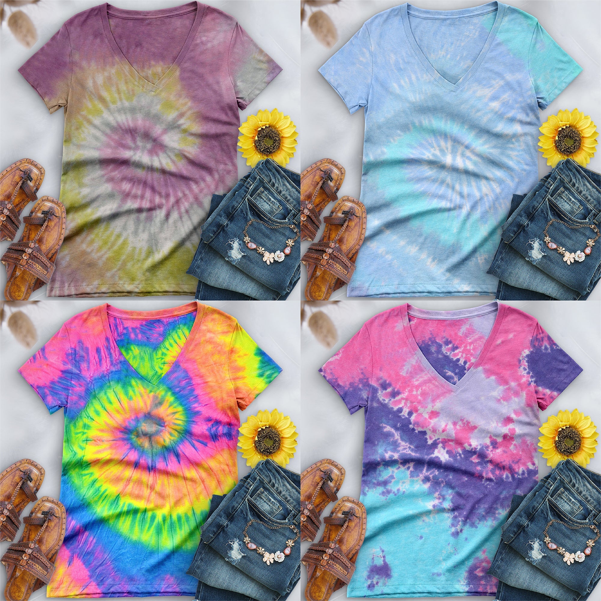 V-Neck Best Sellers Bundle (Fitted Women's Size) - Free Spirited