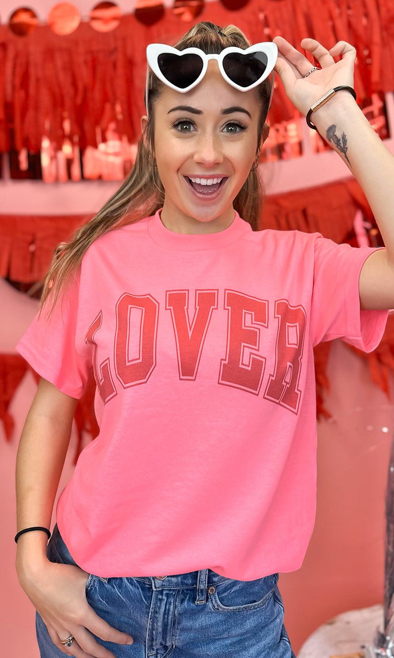 Valentine’s Lover Graphic T-Shirt - Free Spirited