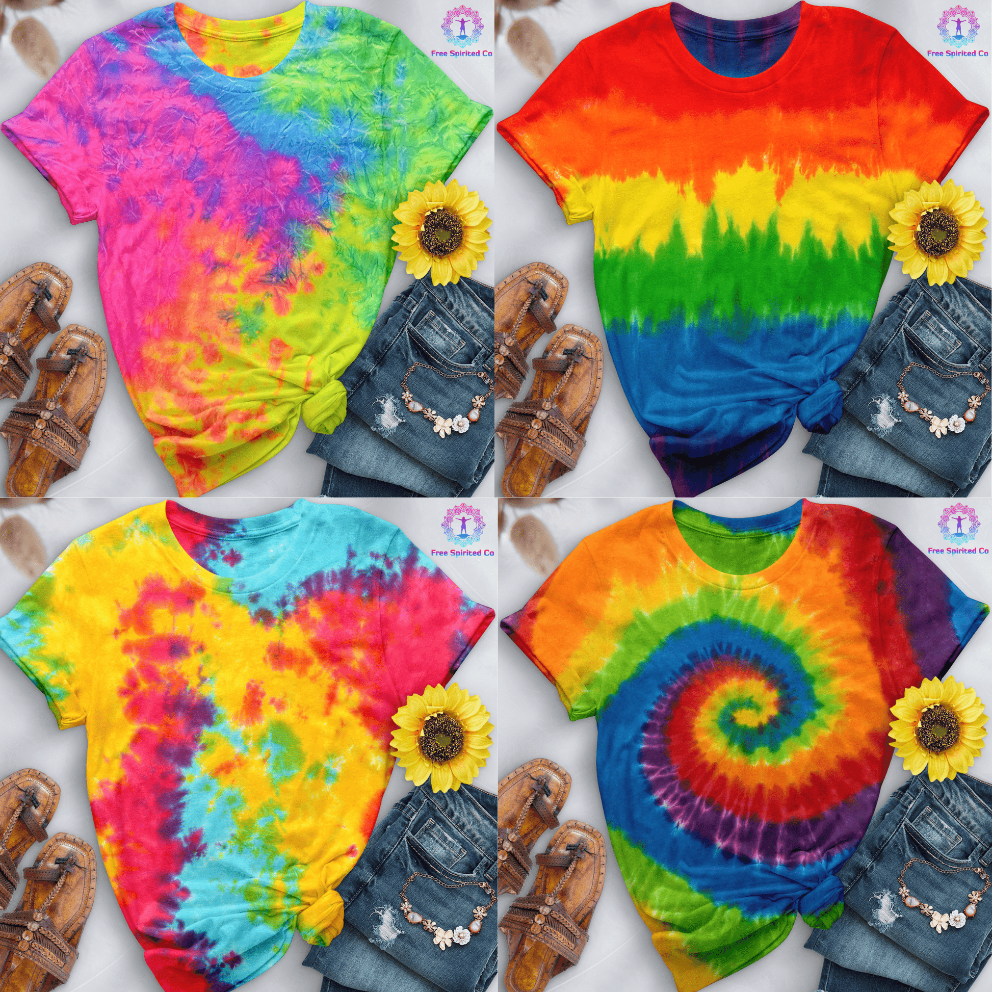 Vibrant Rainbow Bundle - Free Spirited