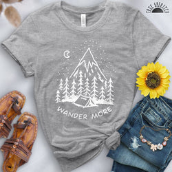 Wander More Tee - Free Spirited