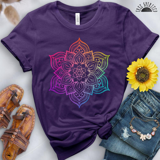 Warm Mandala Tee - Free Spirited