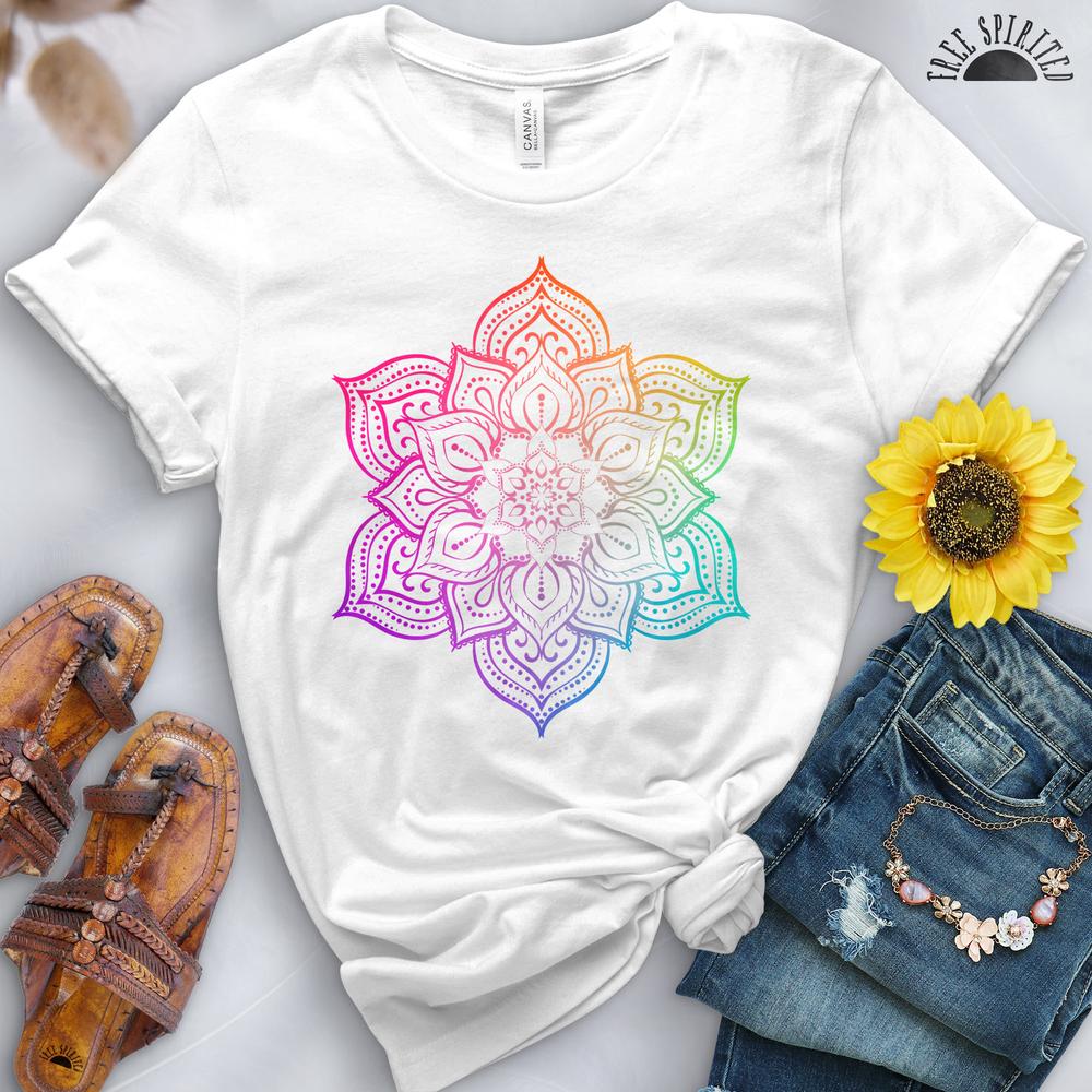 Warm Mandala Tee - Free Spirited