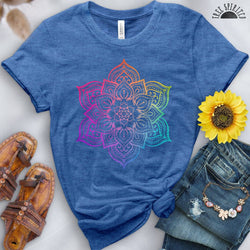 Warm Mandala Tee - Free Spirited