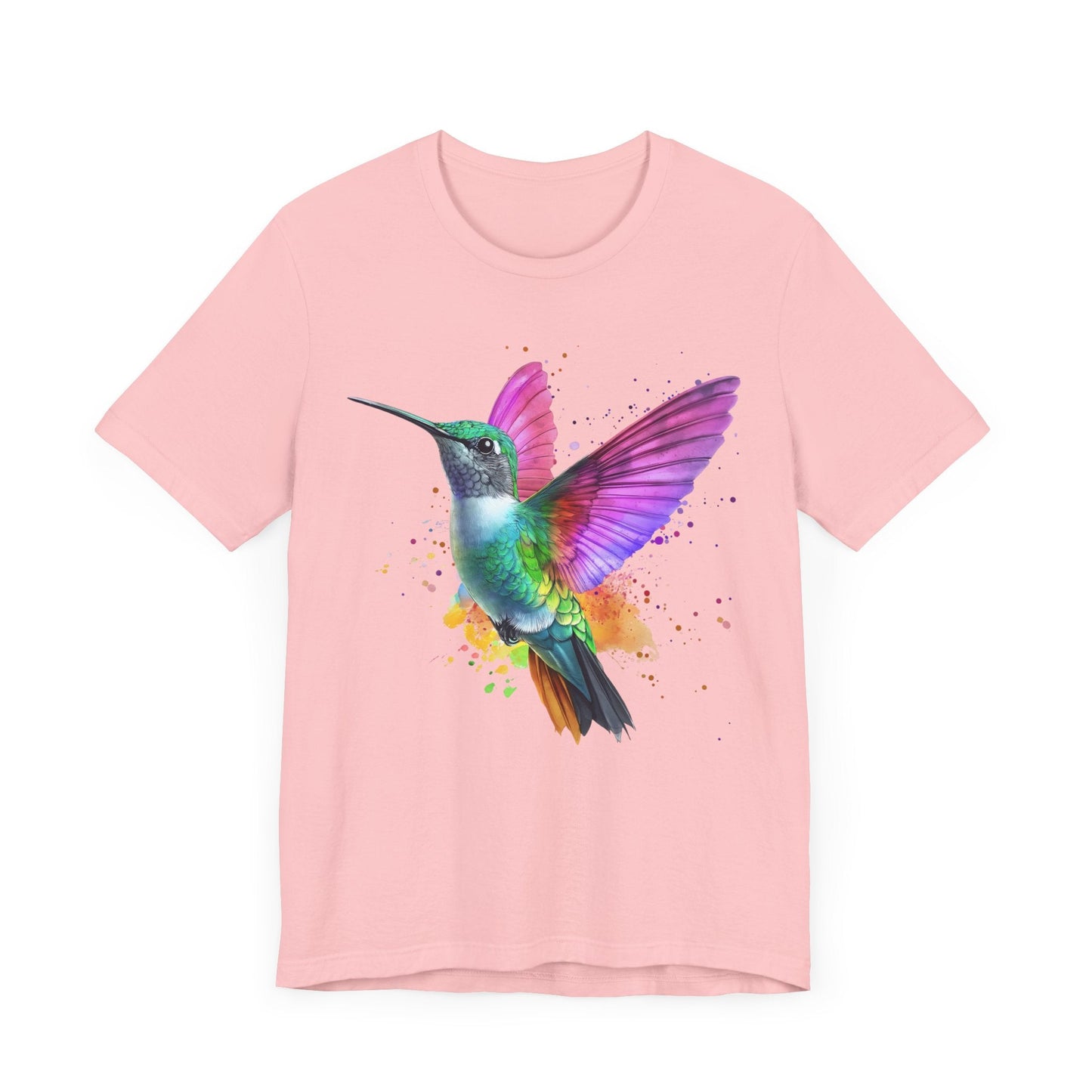 Watercolor Hummingbird Tee - Free Spirited