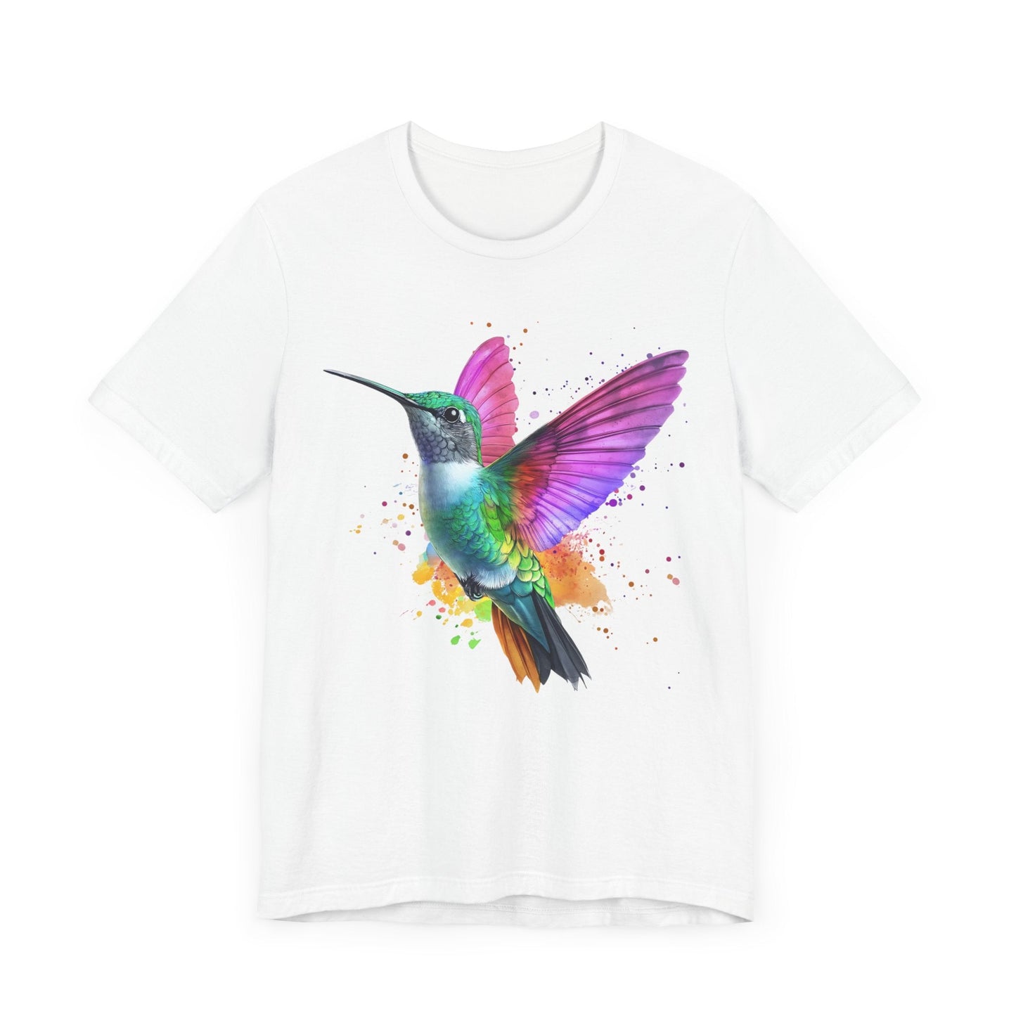 Watercolor Hummingbird Tee - Free Spirited