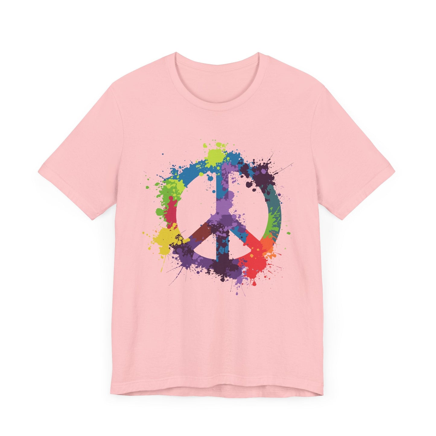 Watercolor Peace Sign Tee - Free Spirited