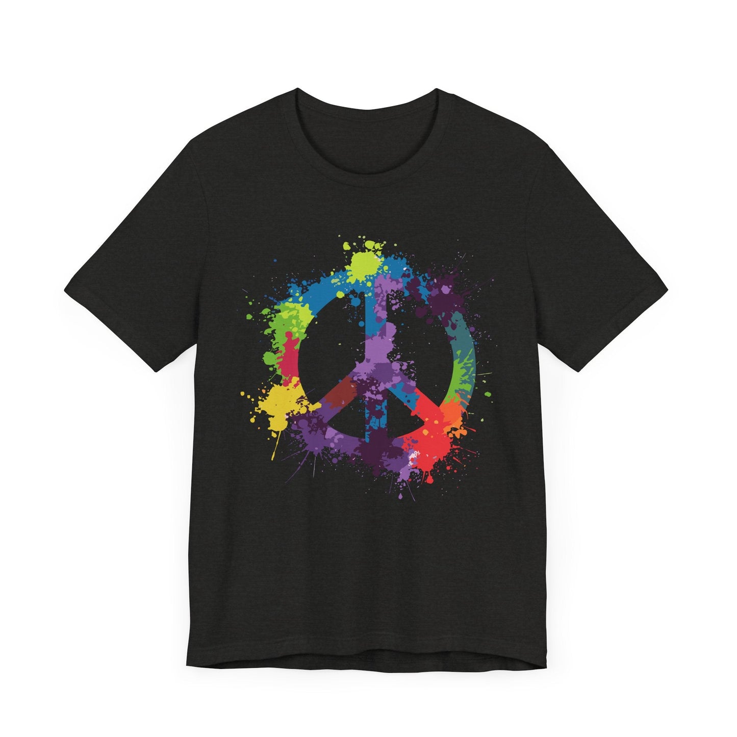 Watercolor Peace Sign Tee - Free Spirited