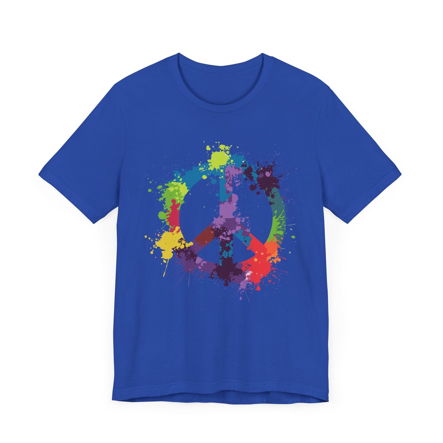 Watercolor Peace Sign Tee - Free Spirited