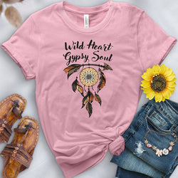 Wild Heart Gypsy Soul Tee - Free Spirited