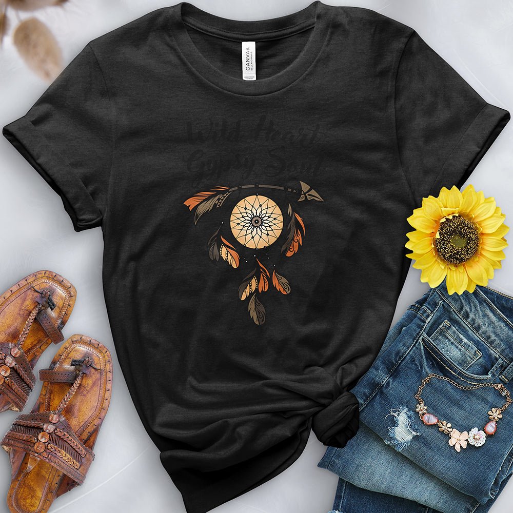 Wild Heart Gypsy Soul Tee - Free Spirited