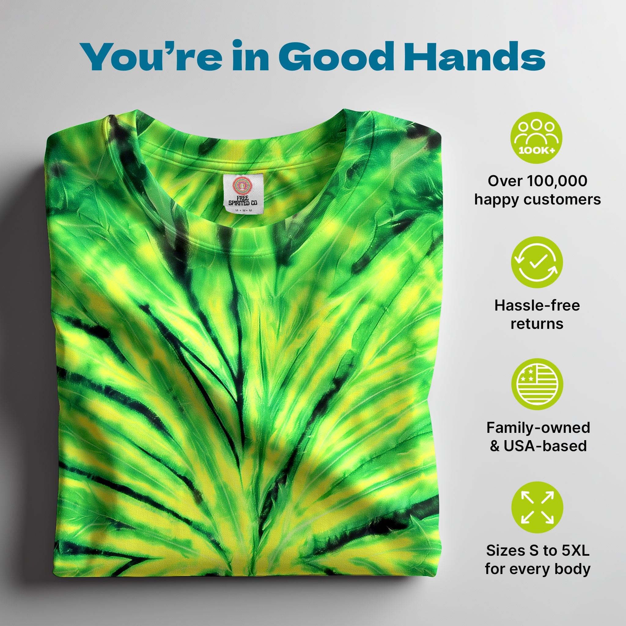 Wild Spider Premium Hand - Dyed Comfort Shirt - Free Spirited