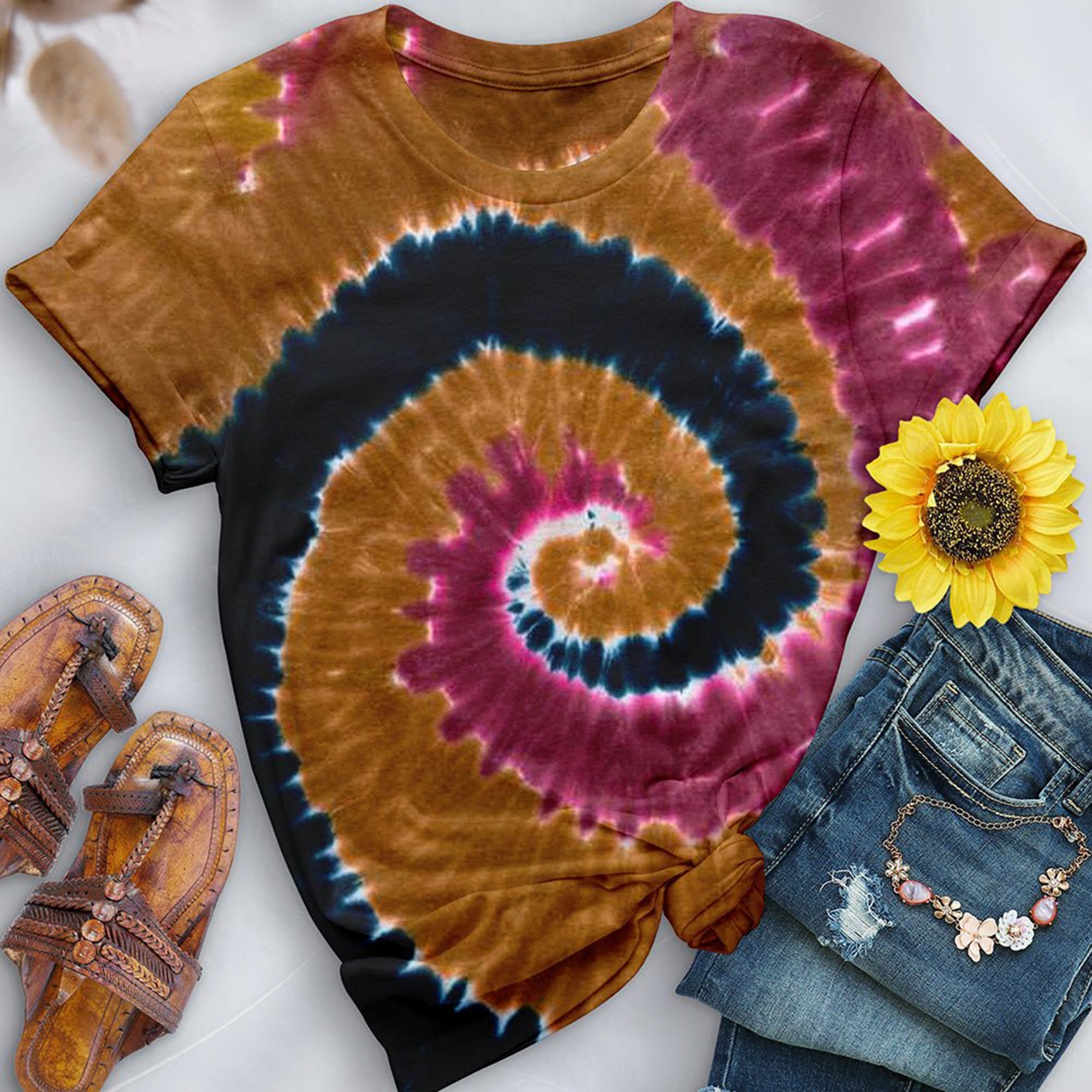 Willow Premium Hand-Dyed Comfort Shirt - Free Spirited