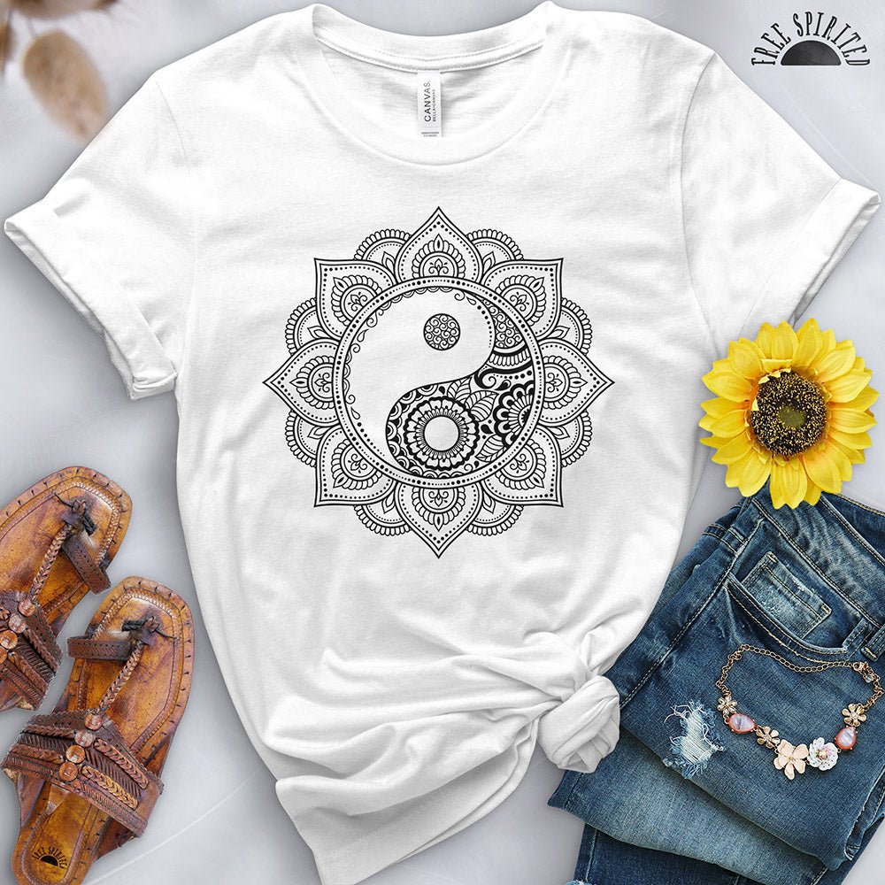 Zen Yoga Graphic Tee - Free Spirited