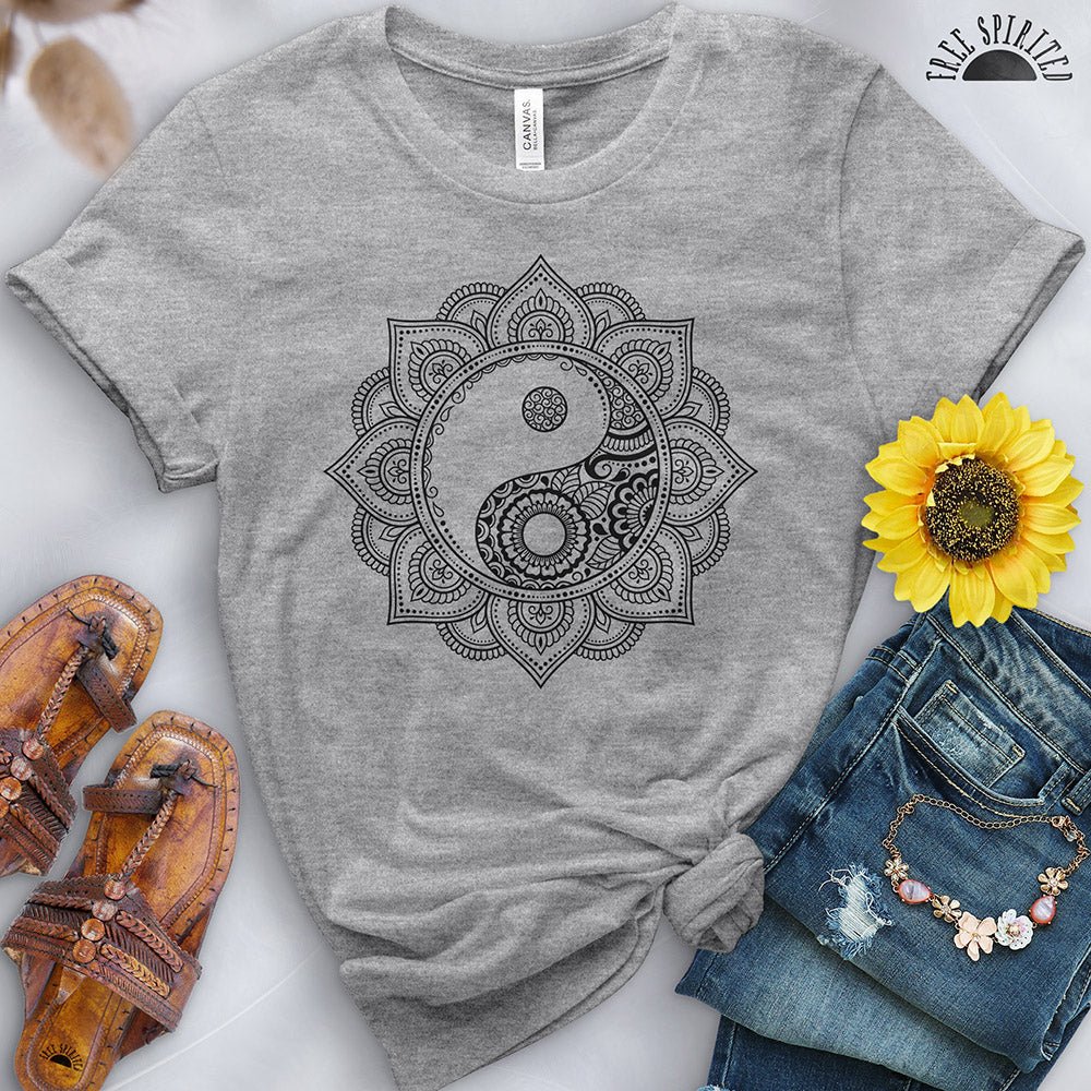 Zen Yoga Graphic Tee - Free Spirited