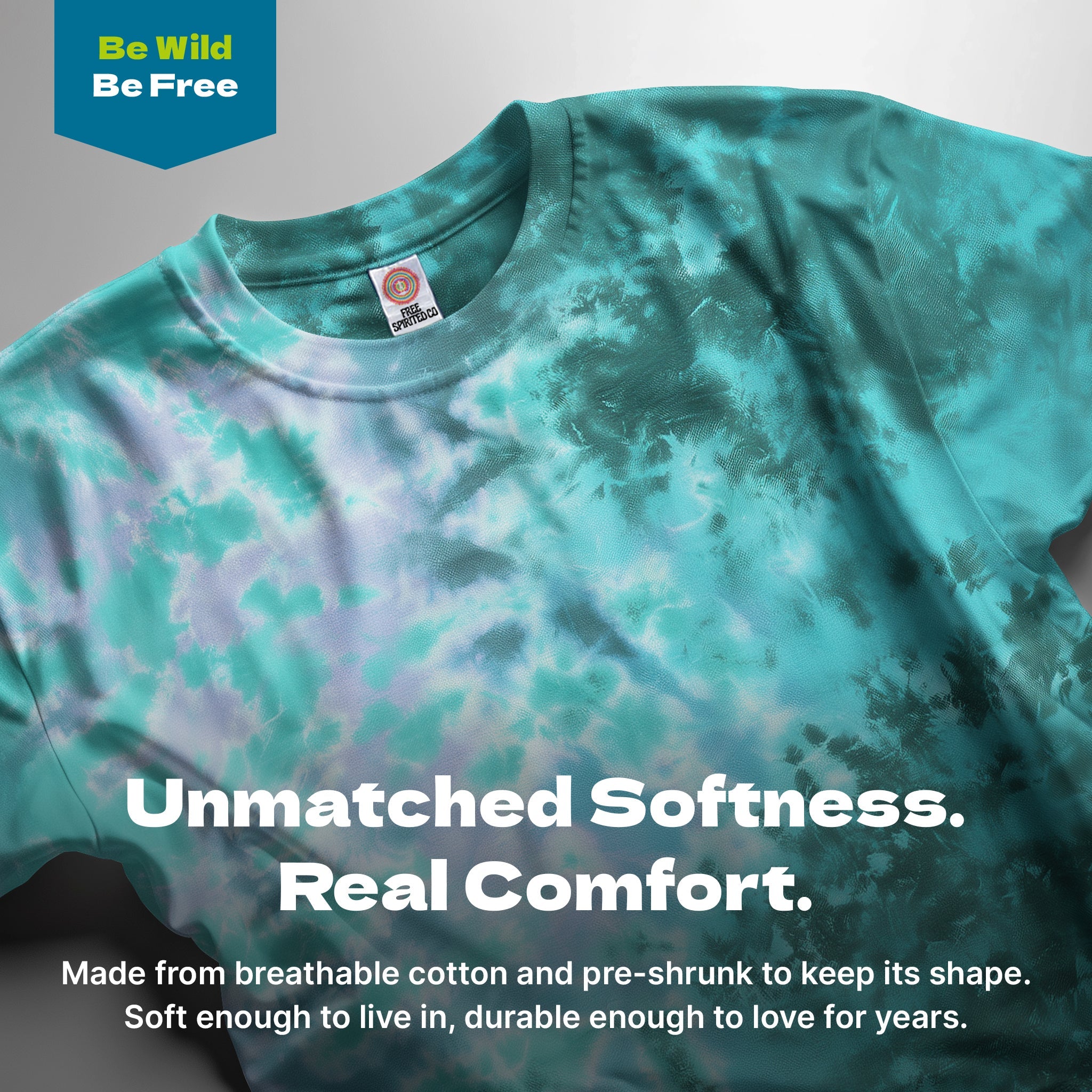 Zero G Premium Hand - Dyed Comfort Shirt - Free Spirited