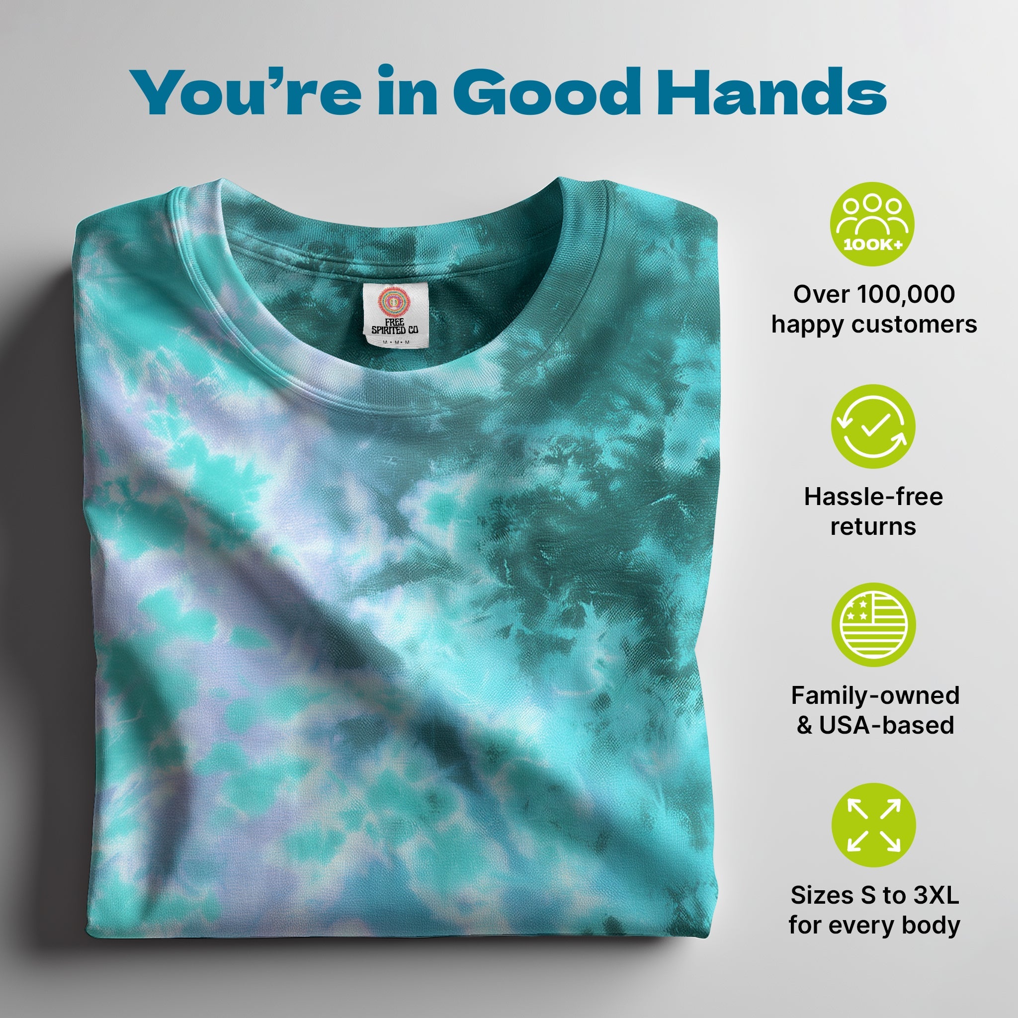 Zero G Premium Hand - Dyed Comfort Shirt - Free Spirited