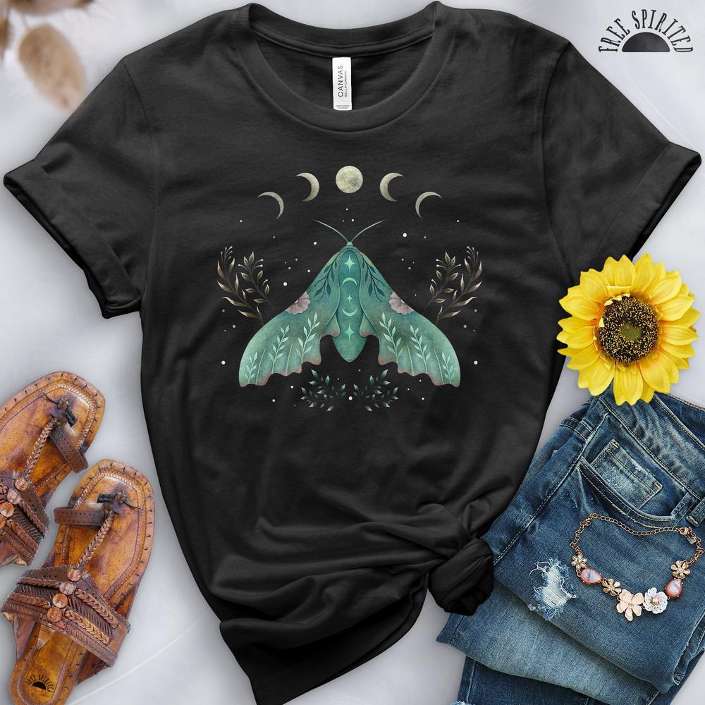 Luna Moth Tee - Free Spirited