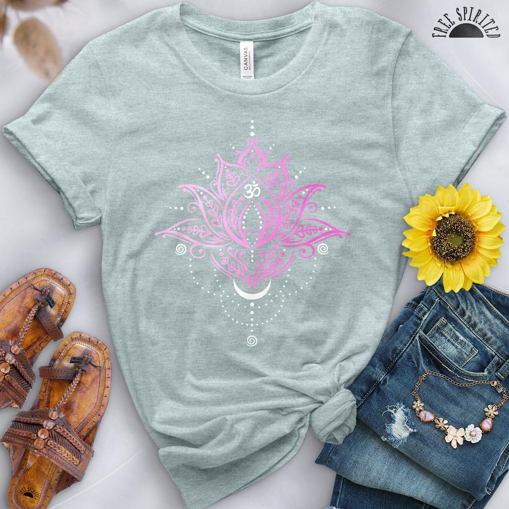 Lotus Om Tee - Free Spirited