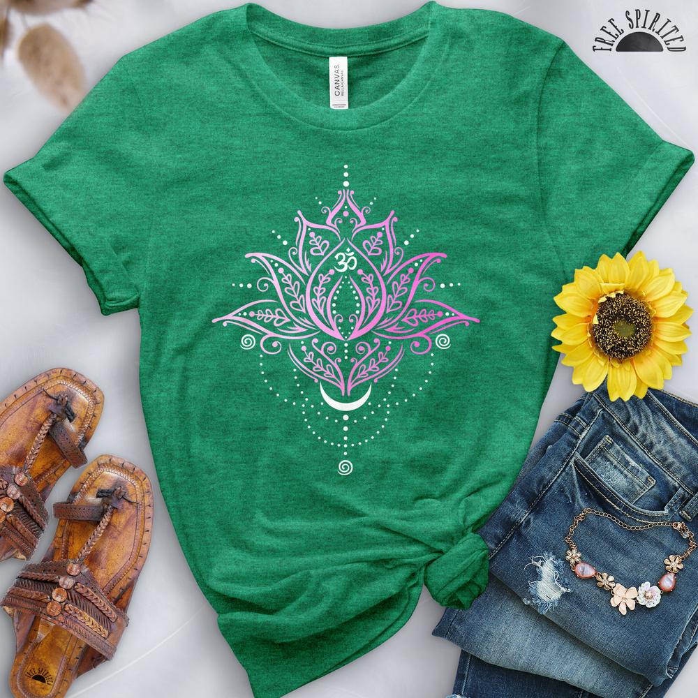 Lotus Om Tee - Free Spirited