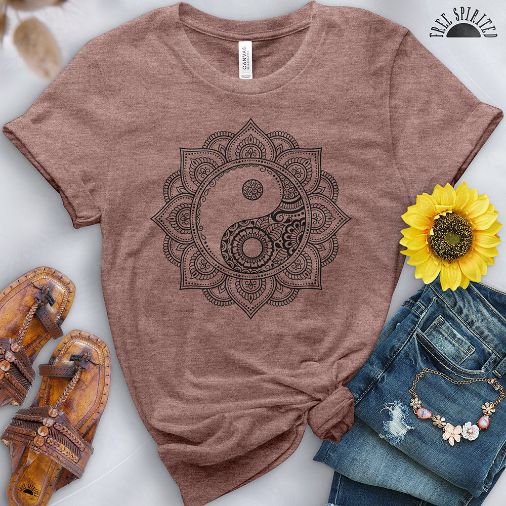 Zen Yoga Graphic Tee - Free Spirited