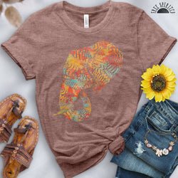 Majestic Elephant Tee - Free Spirited