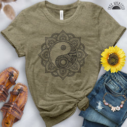 Zen Yoga Graphic Tee - Free Spirited