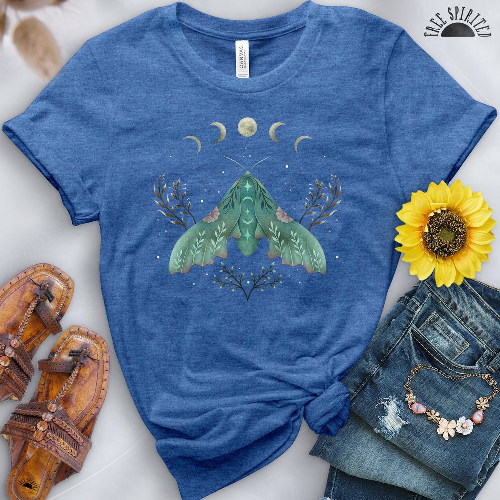 Luna Moth Tee - Free Spirited