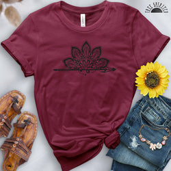 Lotus Arrow Tee - Free Spirited