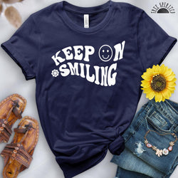 Keep On Smiling Tee - Free Spirited