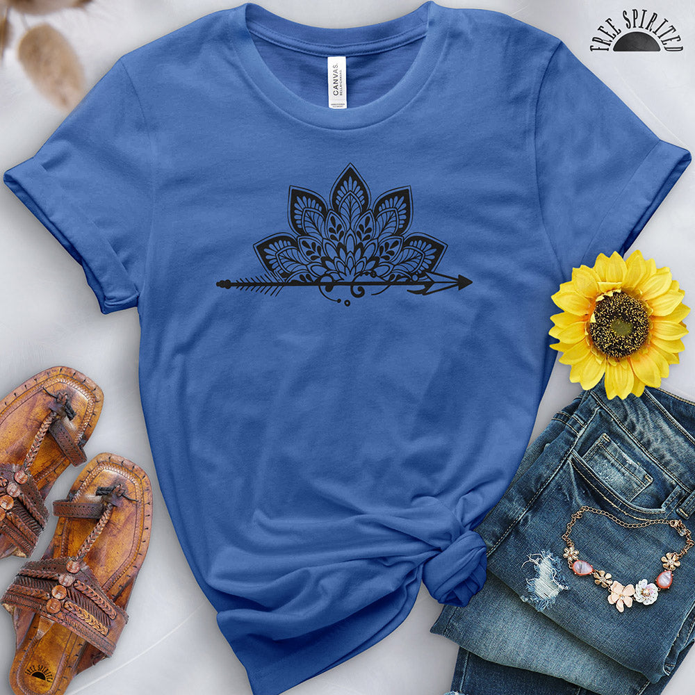 Lotus Arrow Tee - Free Spirited