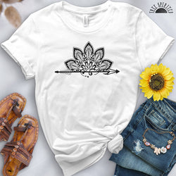 Lotus Arrow Tee - Free Spirited