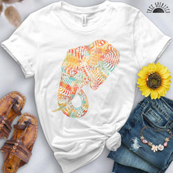 Majestic Elephant Tee - Free Spirited